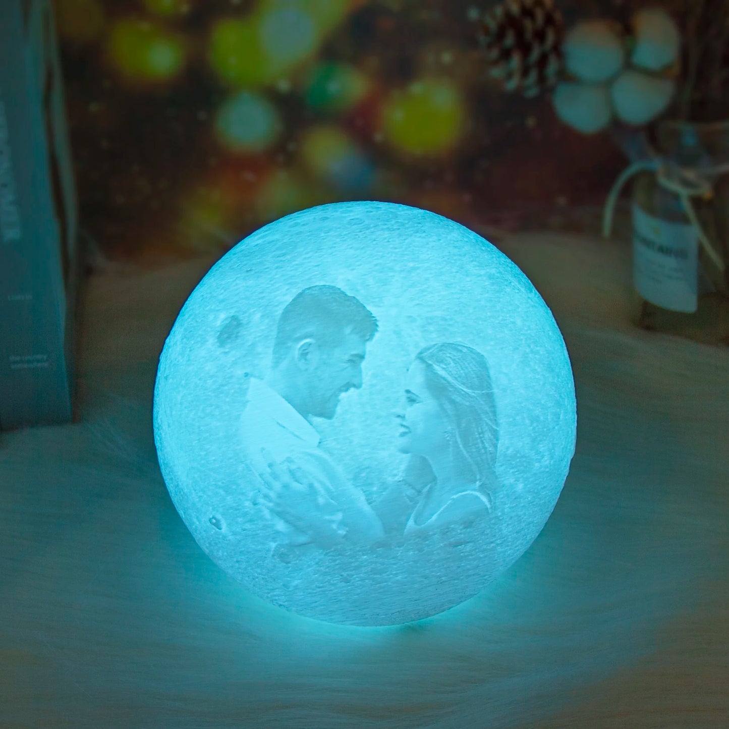 Personalized 3D Printing Moon Lamp