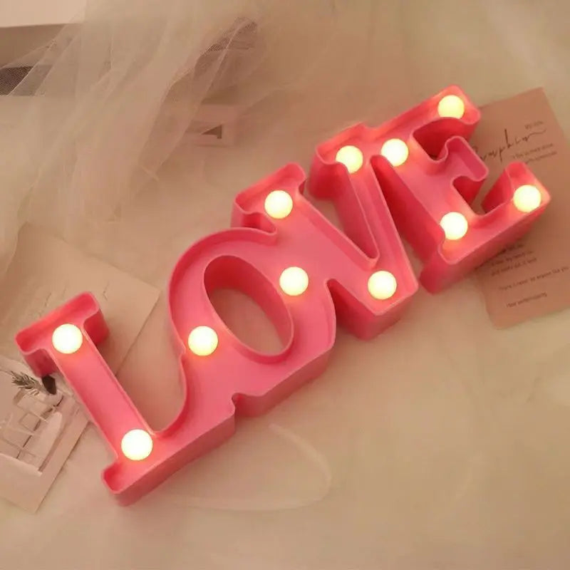 Love Heart LED Lamp