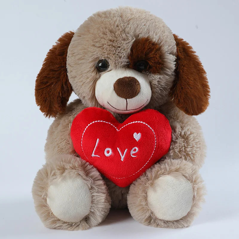 Cute Heart Bear/Dog Plush