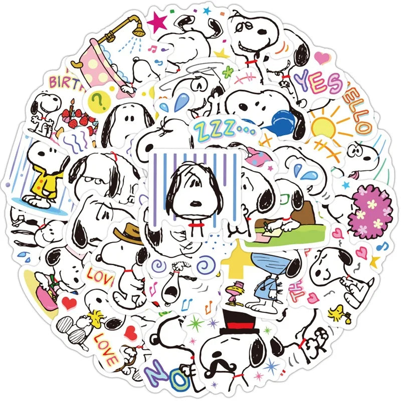 40pcs Snoopy Graffiti Stickers