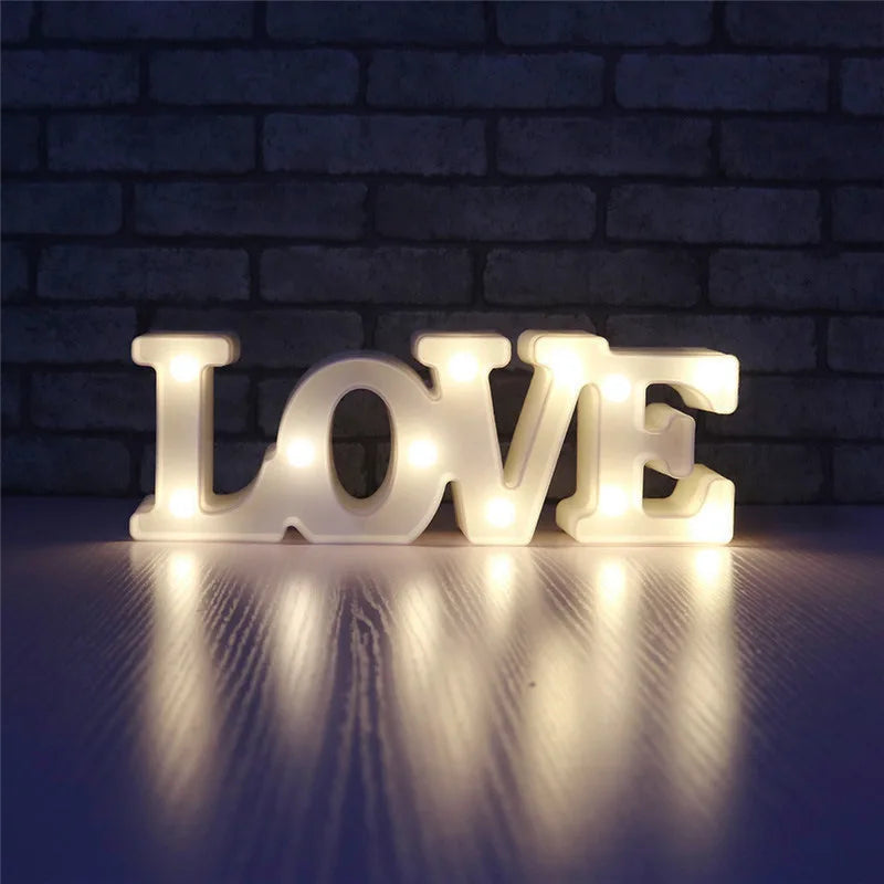 Love Heart LED Lamp