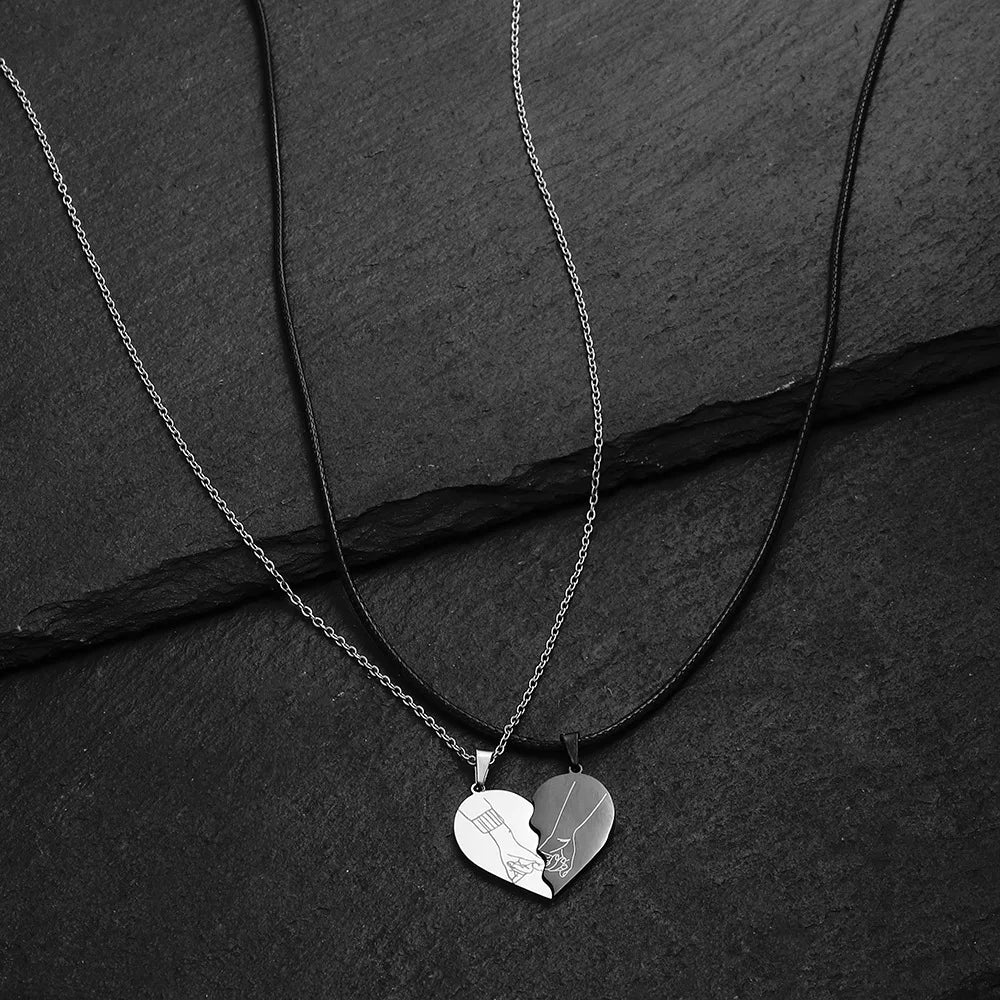 Heart Puzzle Necklace