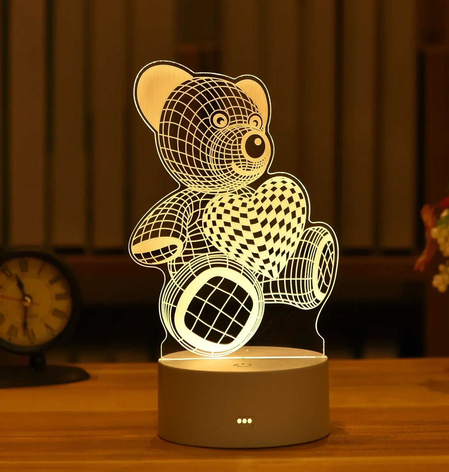 Romantic Love 3D Led Lamp