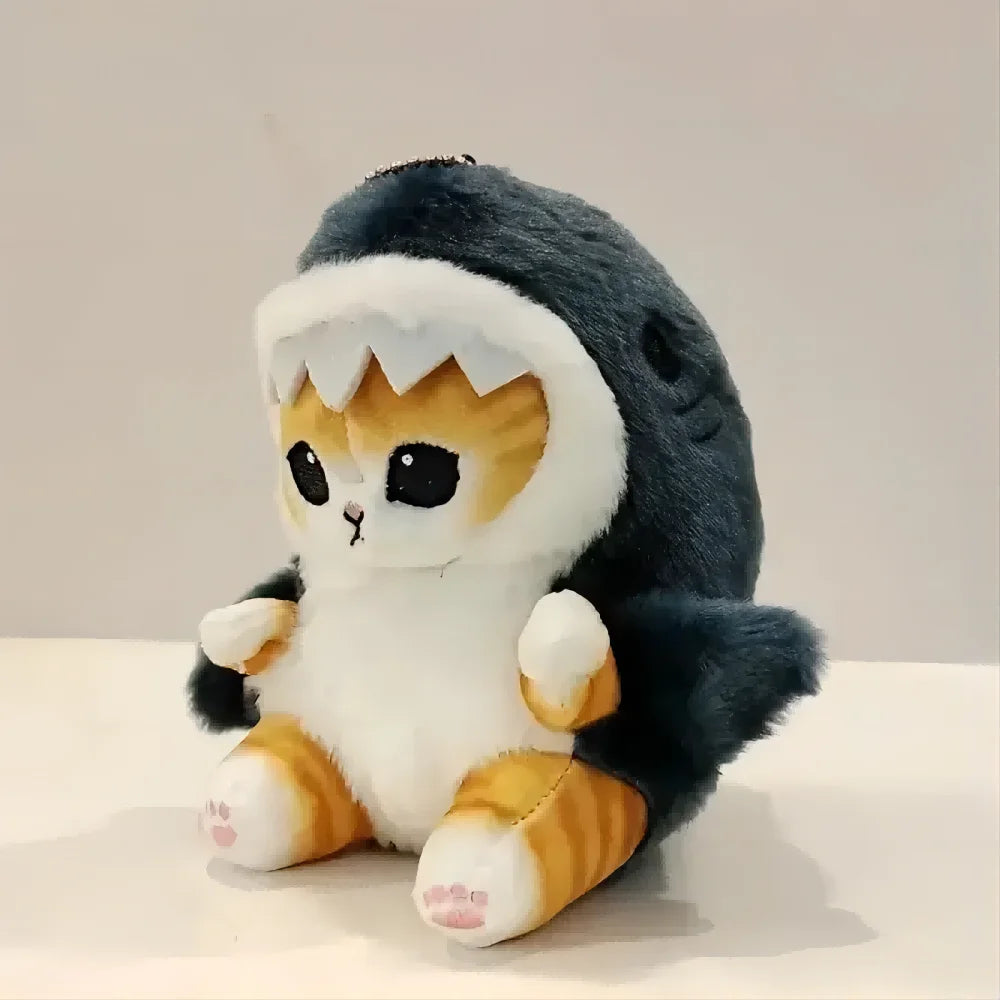 Cute Shark Cat Plush