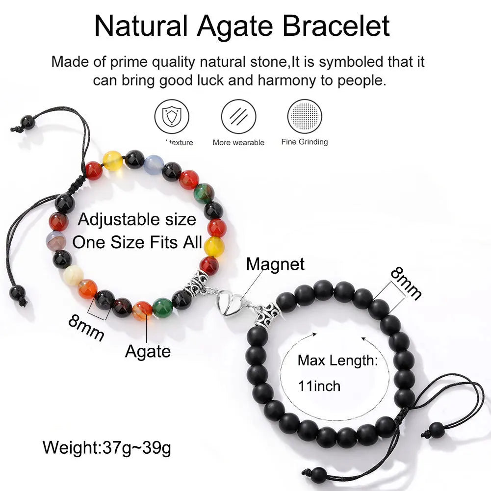 Magnet Couple Bracelets