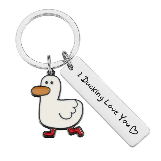 Duck Pun Keychain