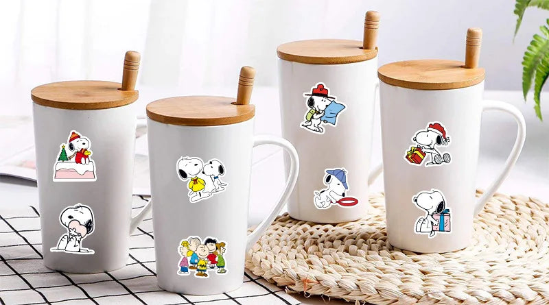 100/200pcs Snoopy Stickers