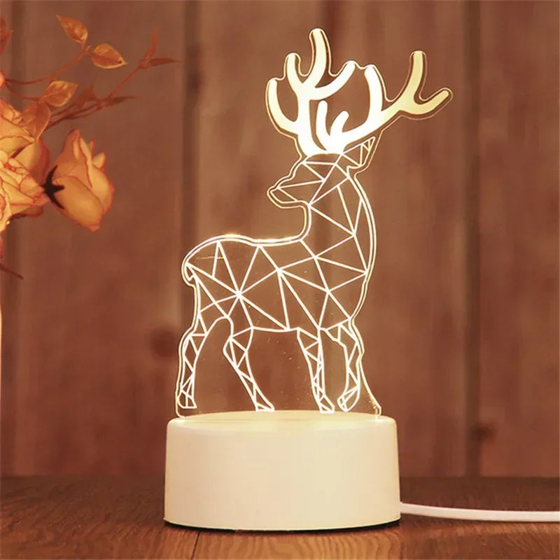 Romantic Love 3D Led Lamp