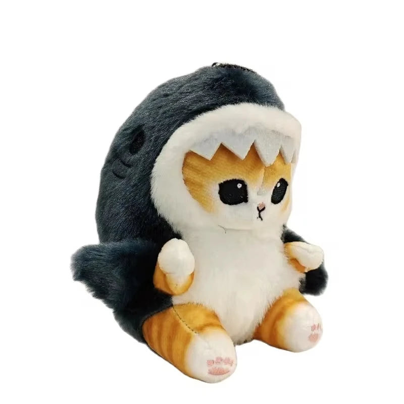 Cute Shark Cat Plush