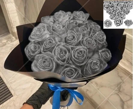 Glitter Rose Bouquet