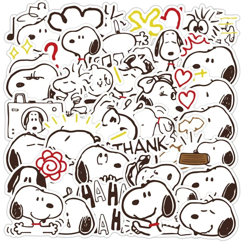 40pcs Snoopy Graffiti Stickers